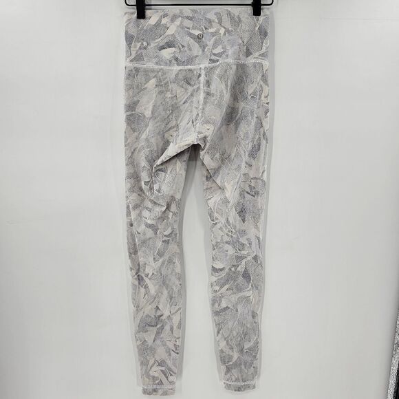 Lululemon wunder under leggings 6 white gray - Picture 2 of 4